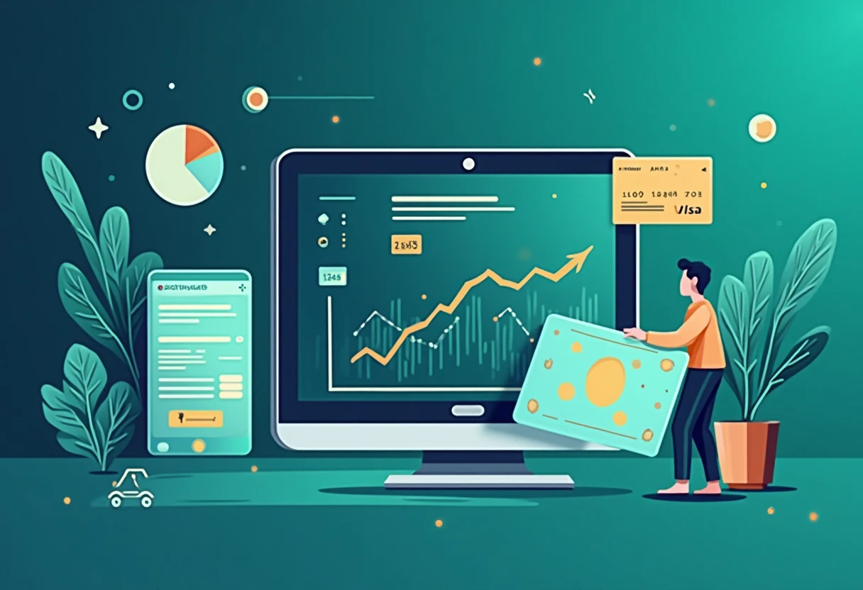 Targeted cashback rewards illustration
