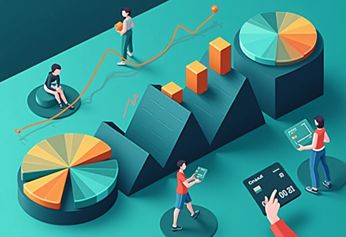 Financial growth and rewards illustration